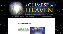 Desktop Screenshot of glimpseofheavenbook.com