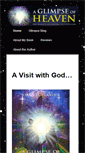 Mobile Screenshot of glimpseofheavenbook.com