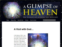 Tablet Screenshot of glimpseofheavenbook.com